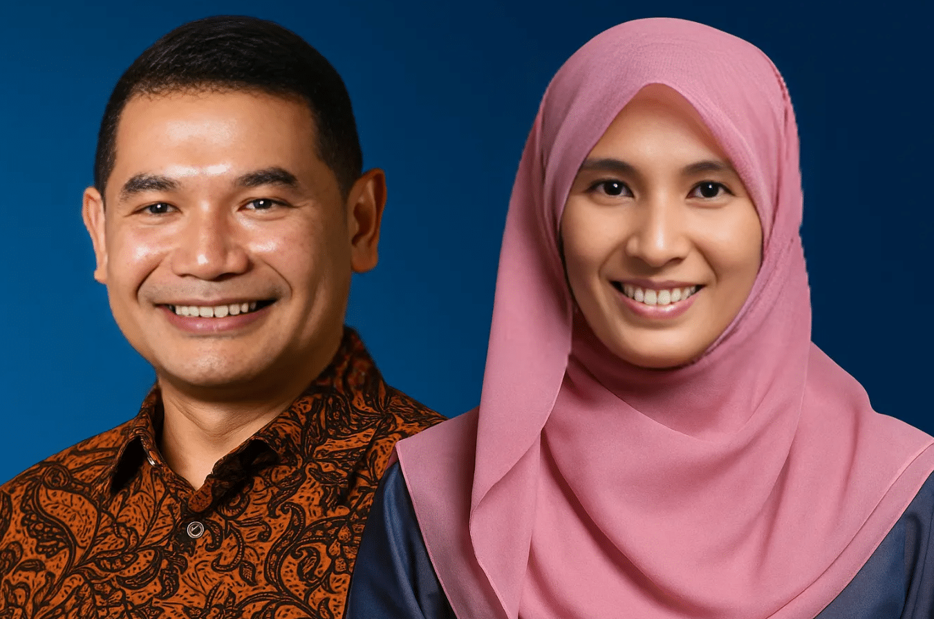 Nurul Izzah dan Rafizi Hantar Pencalonan PKR